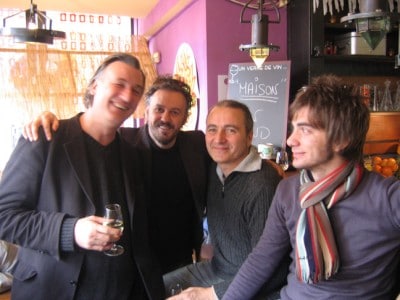 Franco Fosca con Antonio Bertoli, Marco Parente, Gianluca Gabrieli